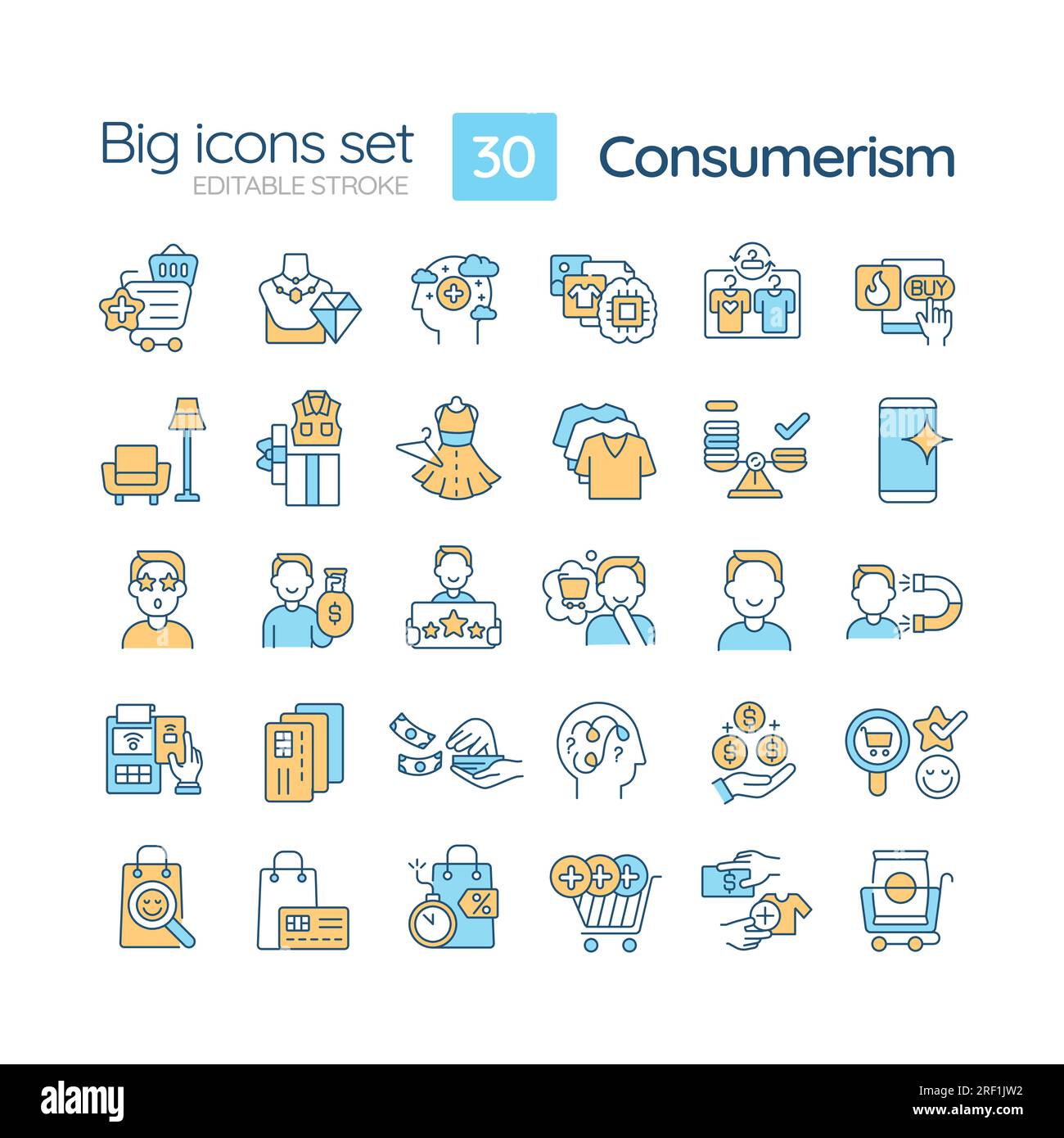 Consumer goods culture Cut Out Stock Images & Pictures - Alamy