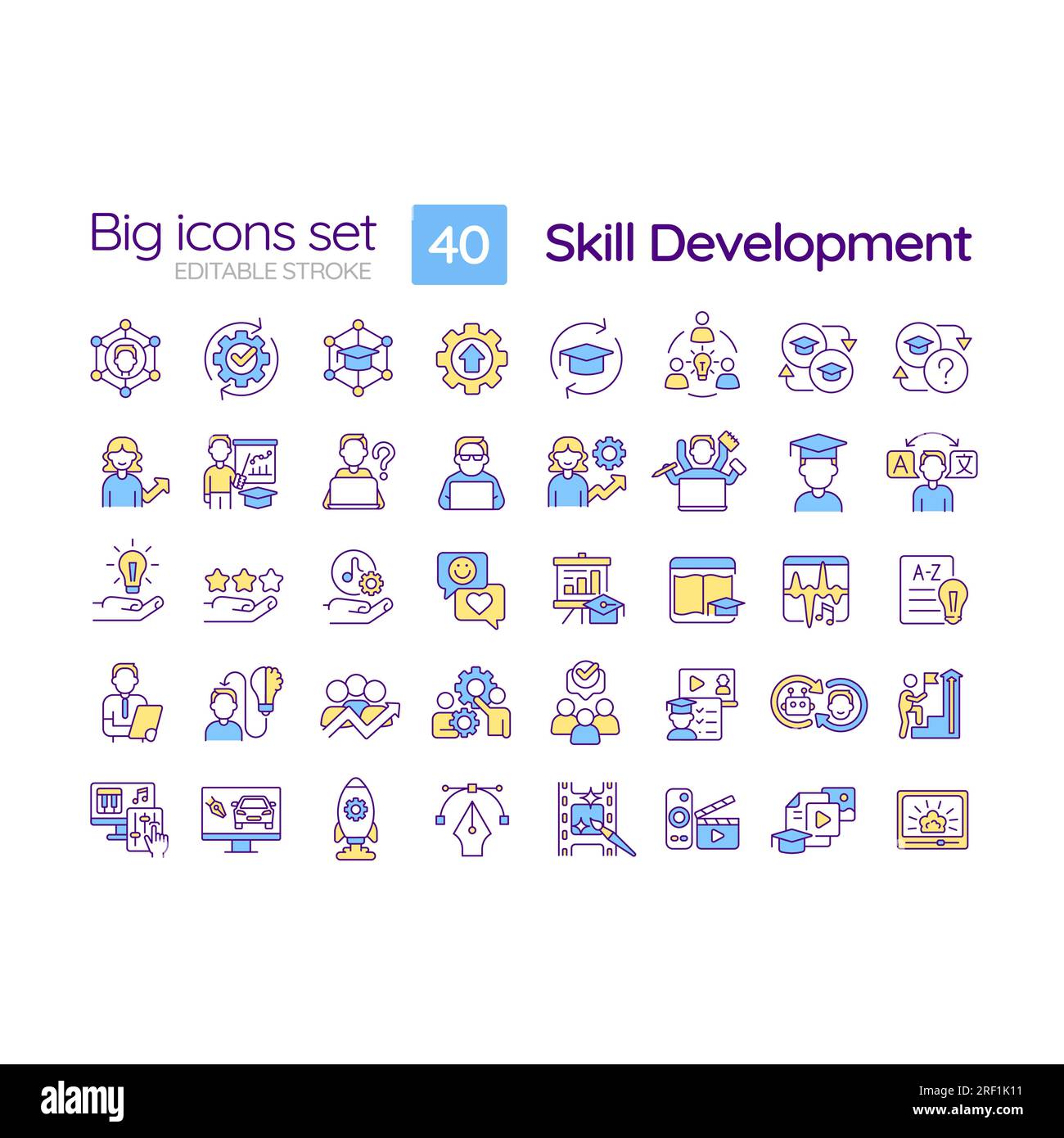 Skill development and entrepreneurship Stock Vector Images - Alamy