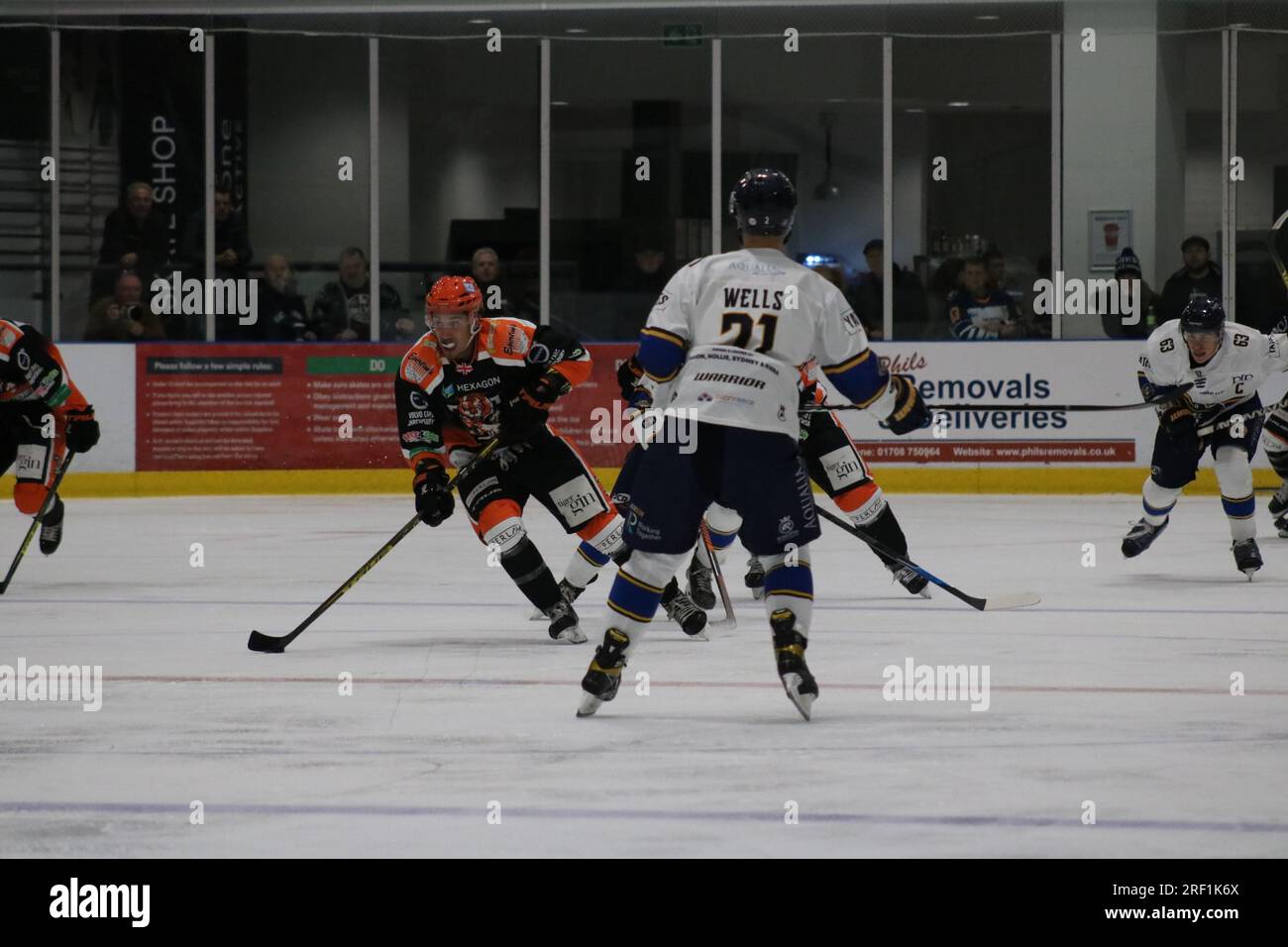Local ice hockey game Stock Photo Alamy