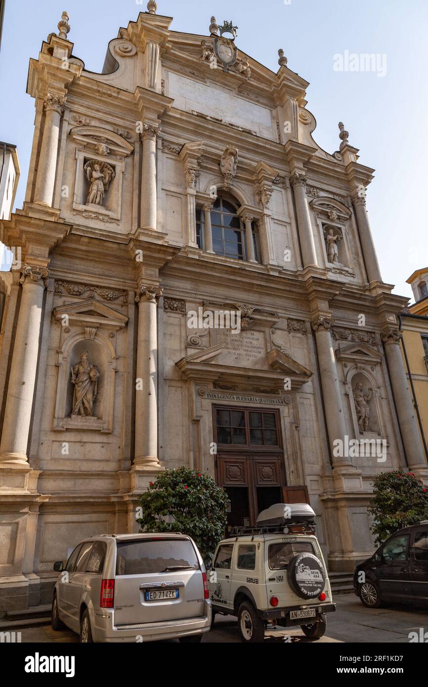 Turin, Italy March 28, 2022 The Basilica of Corpus Domini, Basilica
