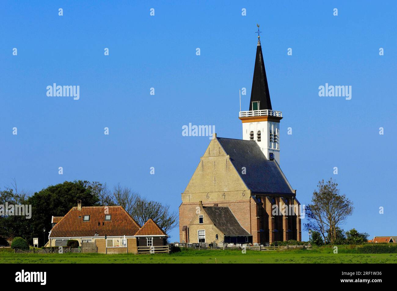 Den Hoorn Texel Kerk Church, Den Hoorn, Texel, Netherlands Stock Photo - Alamy