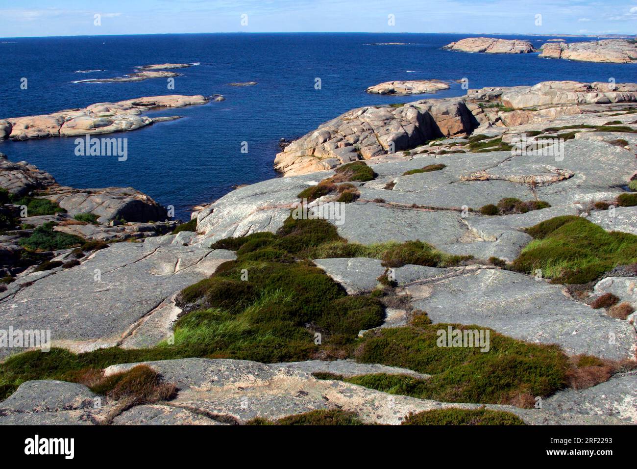 Granite rocks, Bohuslaen, Sweden Stock Photo - Alamy