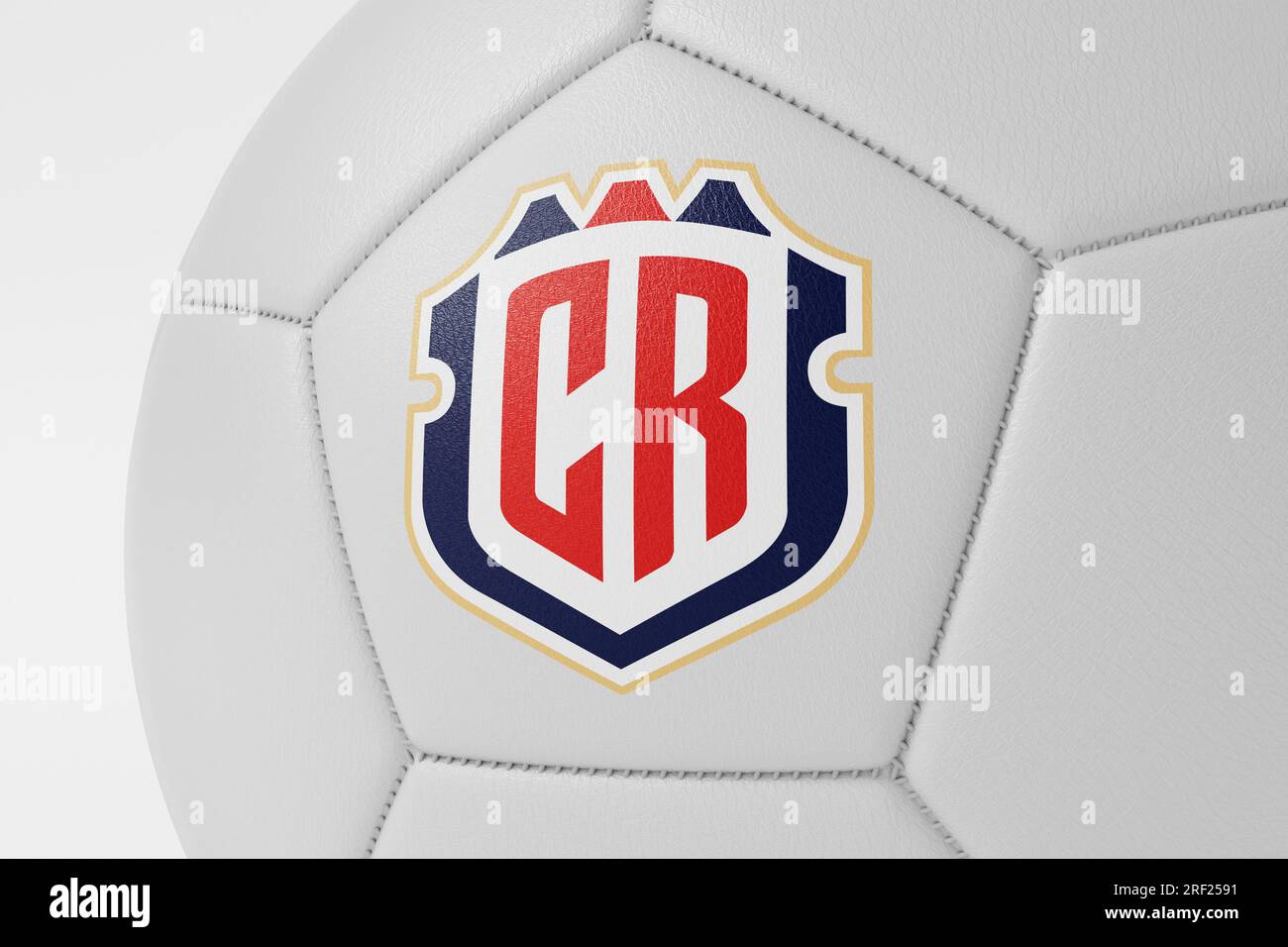 LONDON, UK - July 2023: Close up of Costa Rica national football team