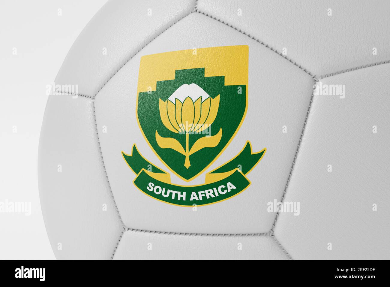 LONDON, UK - July 2023: Close up of South Africa national football team