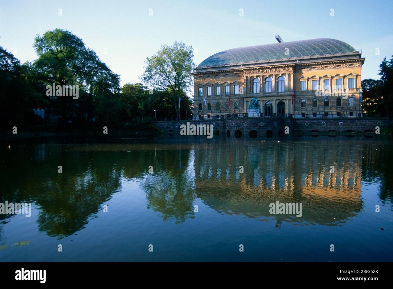 Schwanenspiegel, Old Parliament, Duesseldorf, North Rhine-Westphalia, Germany Stock Photo