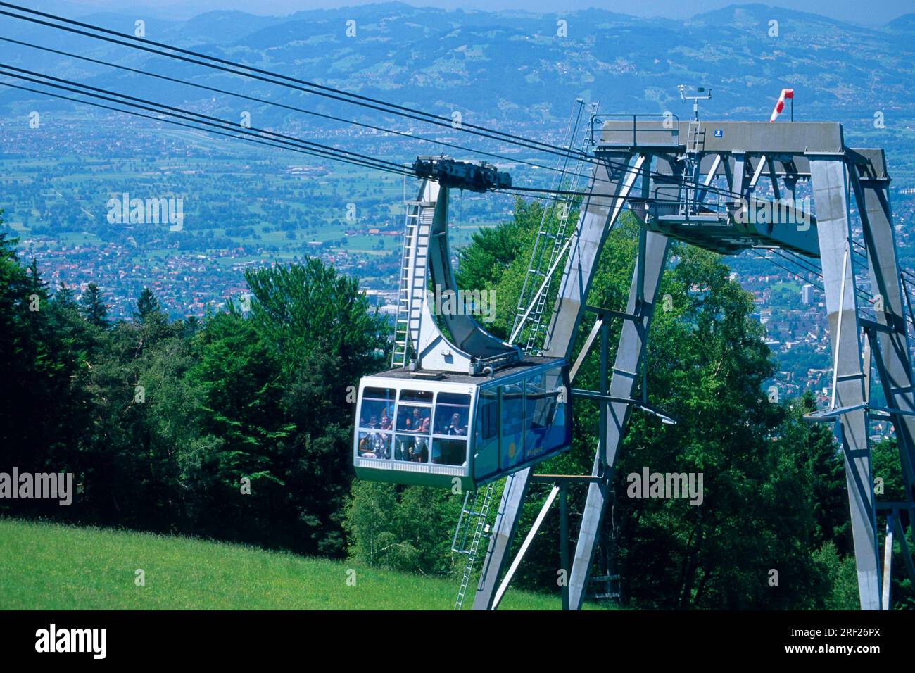 Cable car to the Pfaender, Bregenz, Austria Stock Photo - Alamy