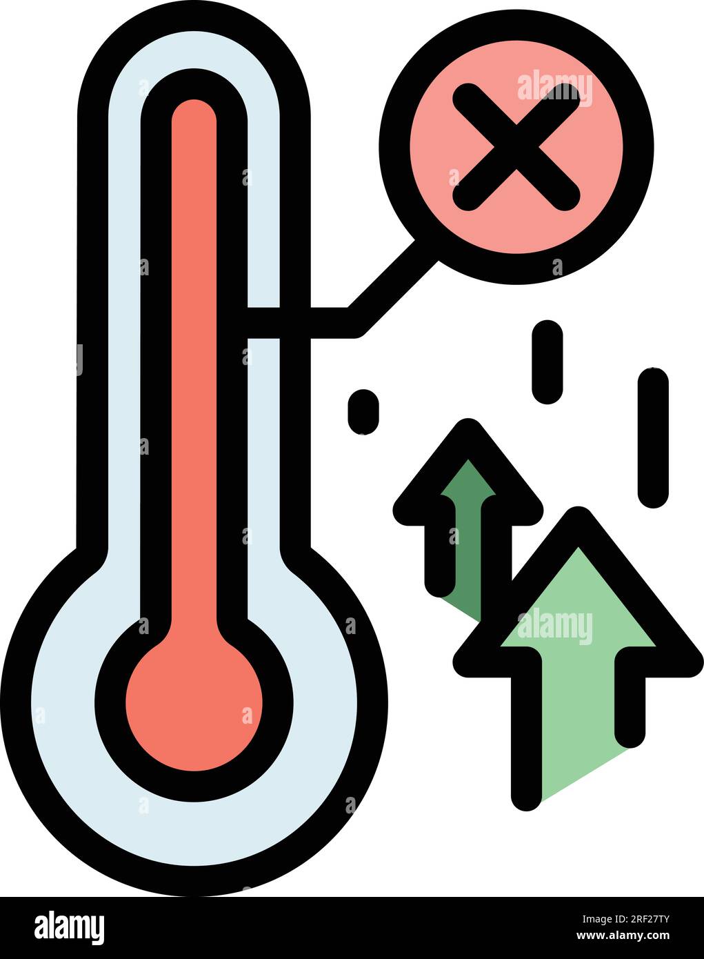 Lab temperature icon outline vector. Computer scientist. Laboratory