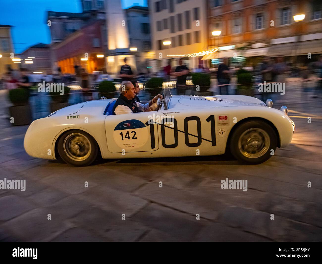 1947 CISITALIA 202 S MM SPIDER, Mille Miglia 2023, day3 at Reggio Emilia Stock Photo Alamy