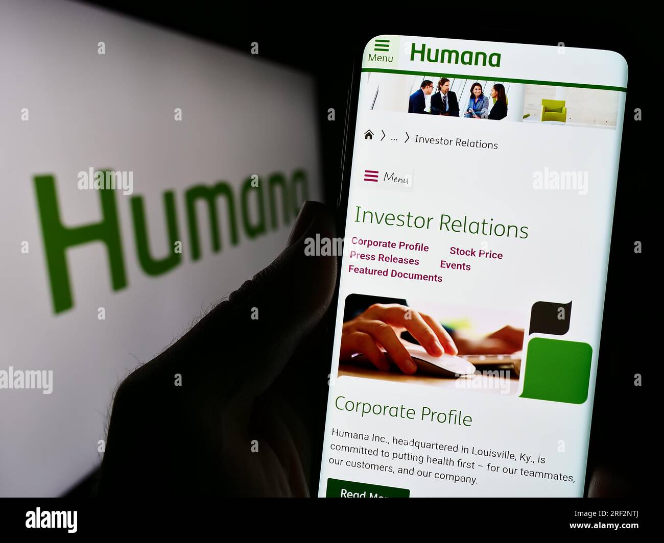 Humana logo hires stock photography and images Alamy