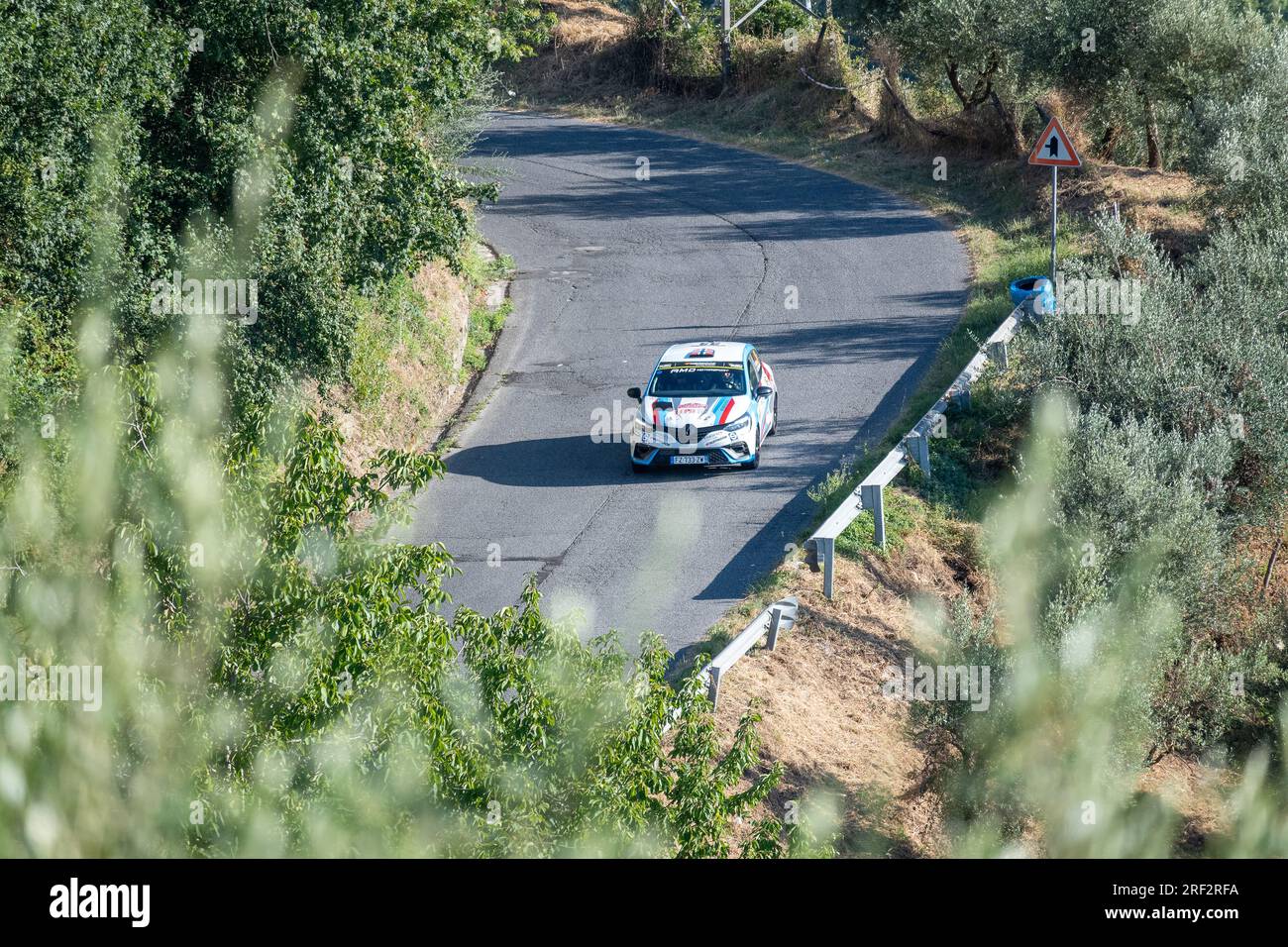 fia european rally championship rally della capitale Stock Photo - Alamy