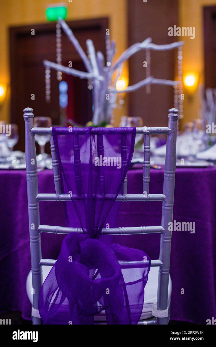 Kenyan Weddings Photographers By Antony Trivet Weddings Reception Ceremony Decoration Setup Wedding decorations are beautiful and stunning outdoors Stock Photo