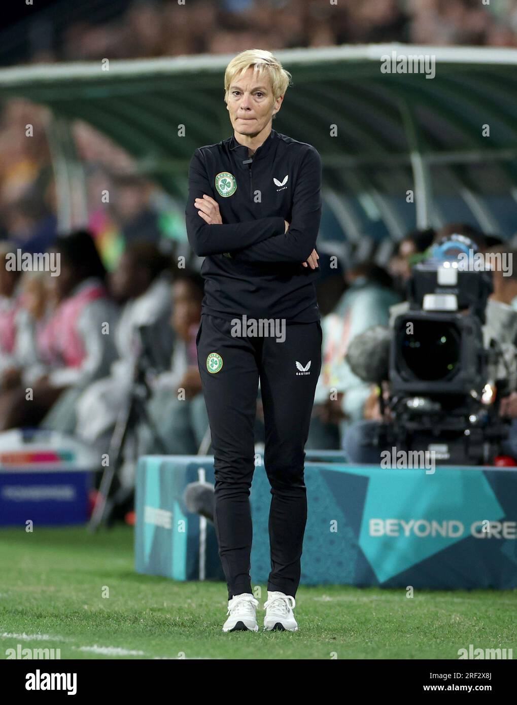 Republic Of Ireland Head Coach Vera Pauw During The Fifa Women S World Republic Of Ireland Head Coach Vera Pauw During The Fifa Women S World
