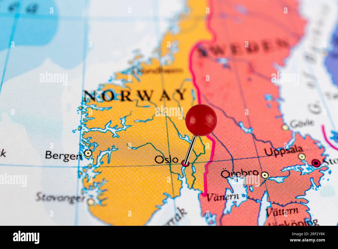 Nordic countries map hi-res stock photography and images - Alamy