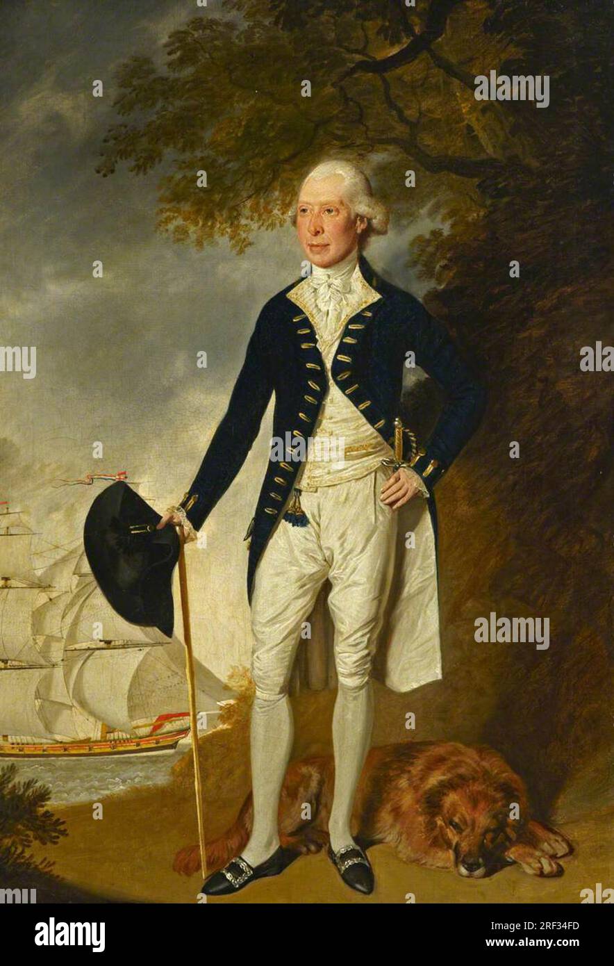 Captain portrait oil hi-res stock photography and images - Alamy