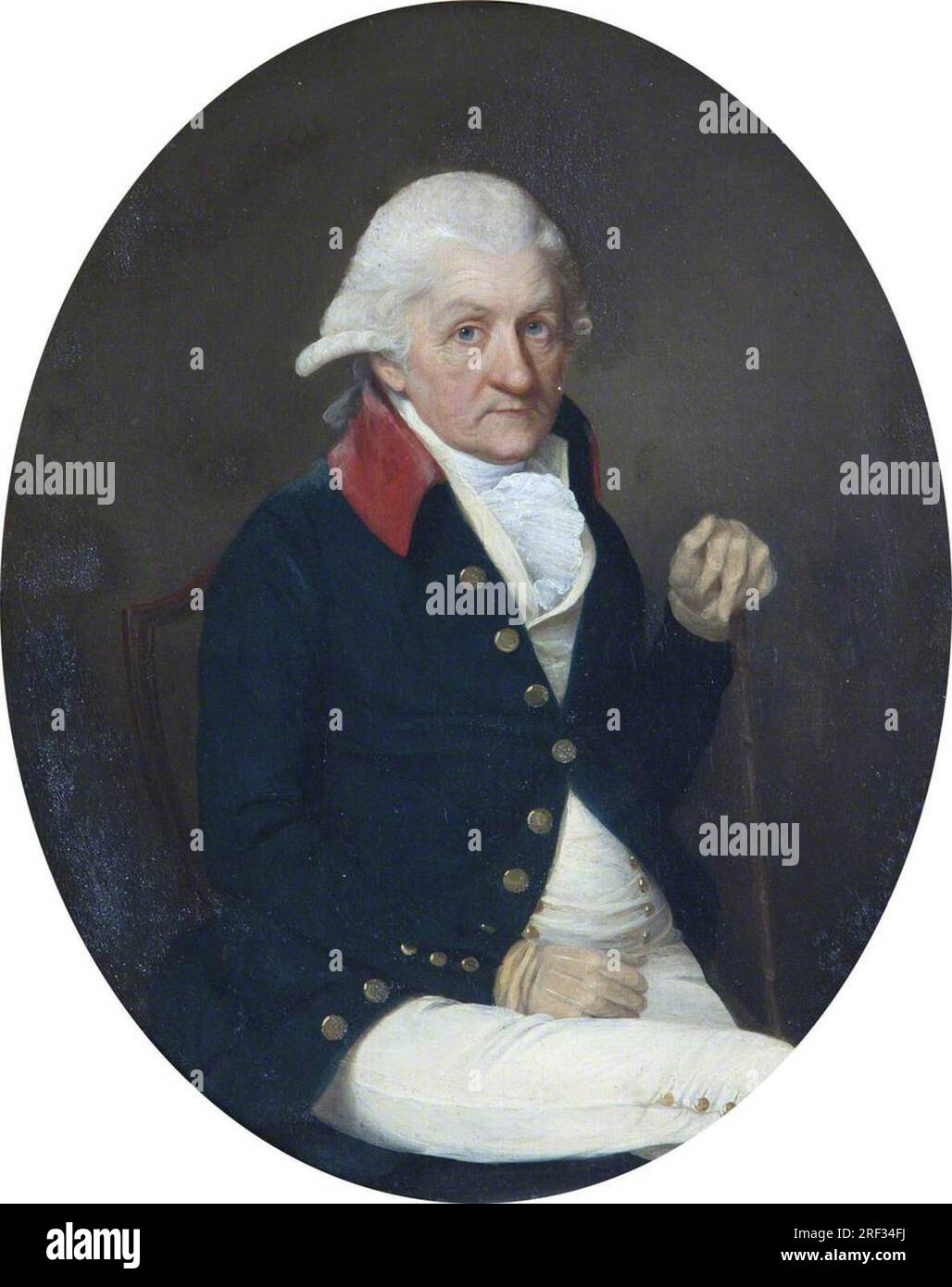Rowland Holt of Redgrave, Suffolk between circa 1770 and circa 1786 by John Downman Stock Photo