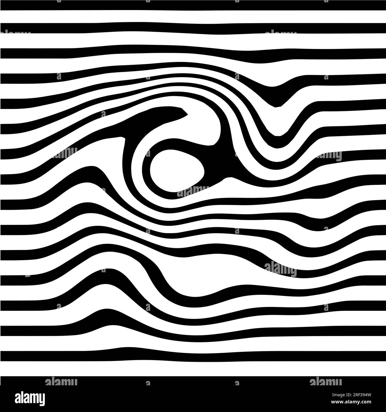 Vector line vector abstract texture background, black white