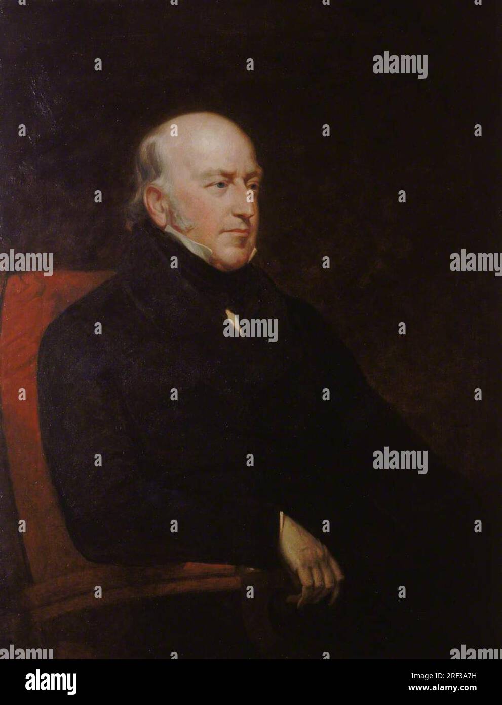 Admiral Sir Edward Codrington (1770-1851) by George Frederick Clarke Stock Photo