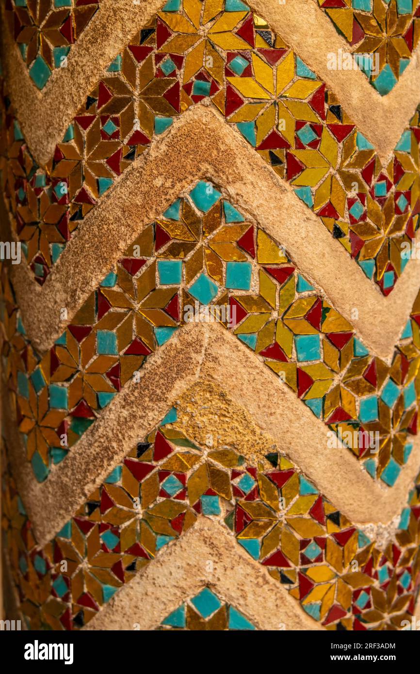 Arabic column in cathedral of palermo hi-res stock photography and ...