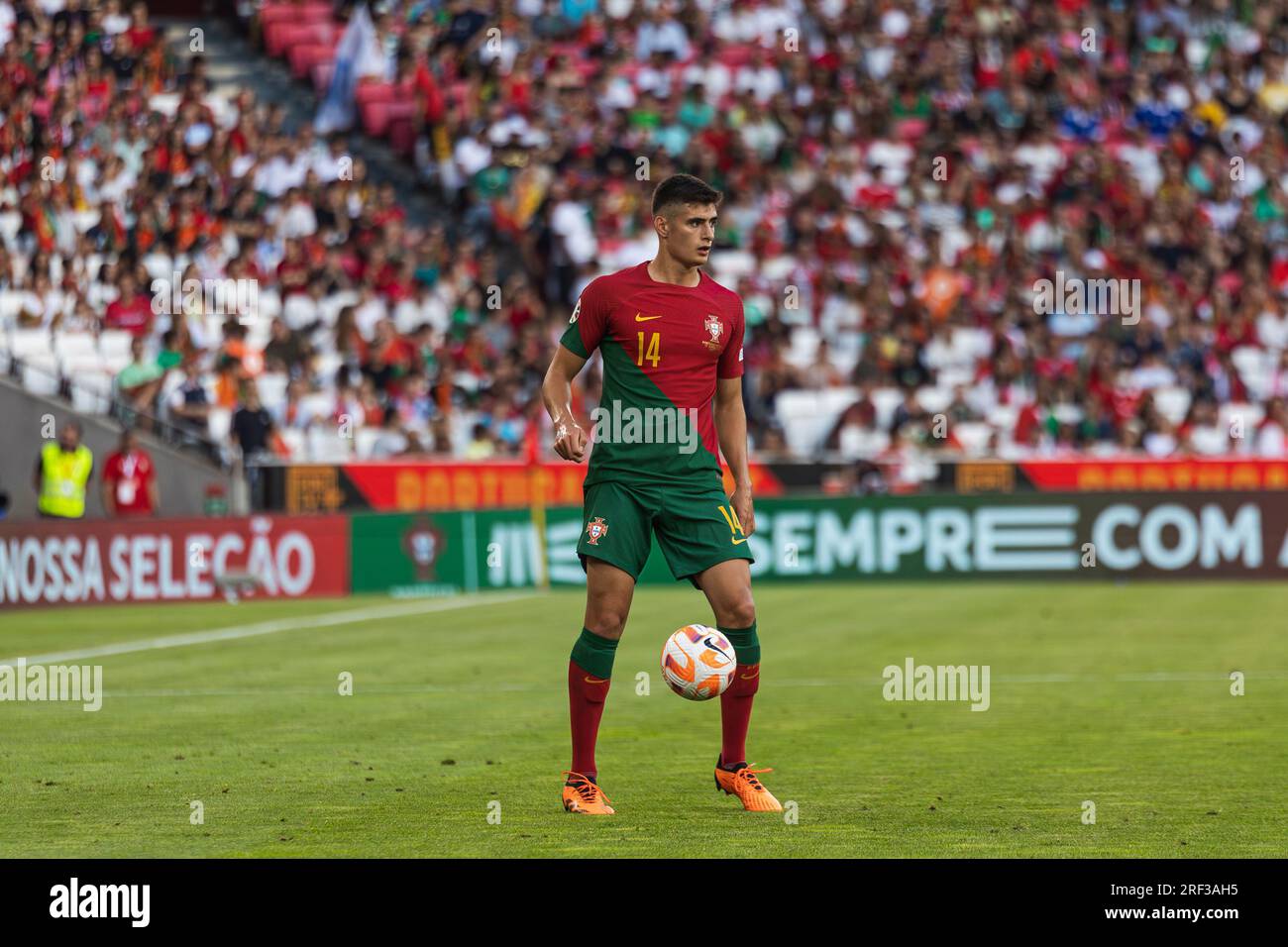 Antonio Silva During UEFA Euro 2024 Qualification Game Between National   Antonio Silva During Uefa Euro 2024 Qualification Game Between National Teams Of Portugal And Bosnia And Herzegovina At Estadio Da Luz Lisbon Portu 2RF3AH5 