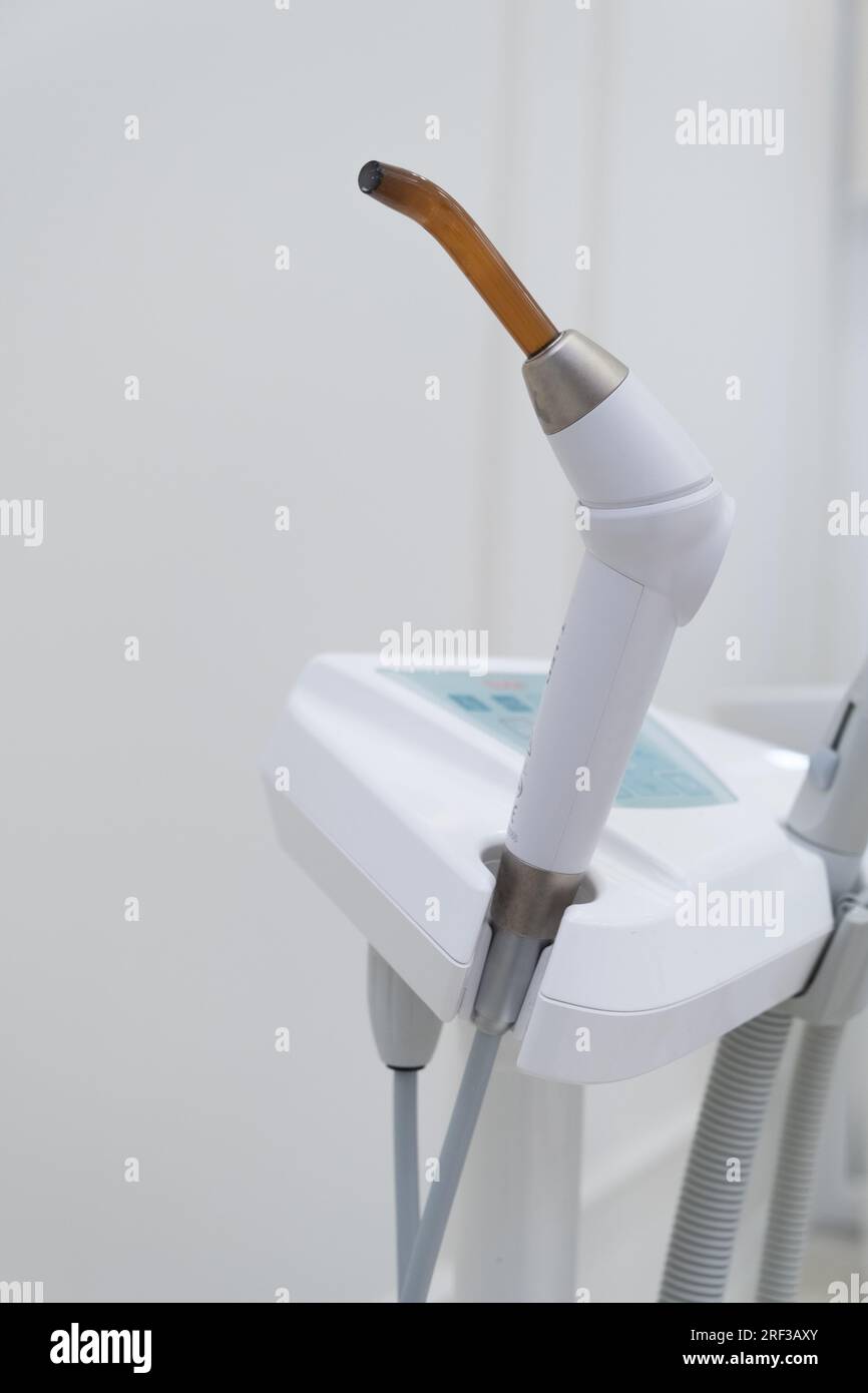 Dental UV curing lamp for polymerization of dental materials Stock