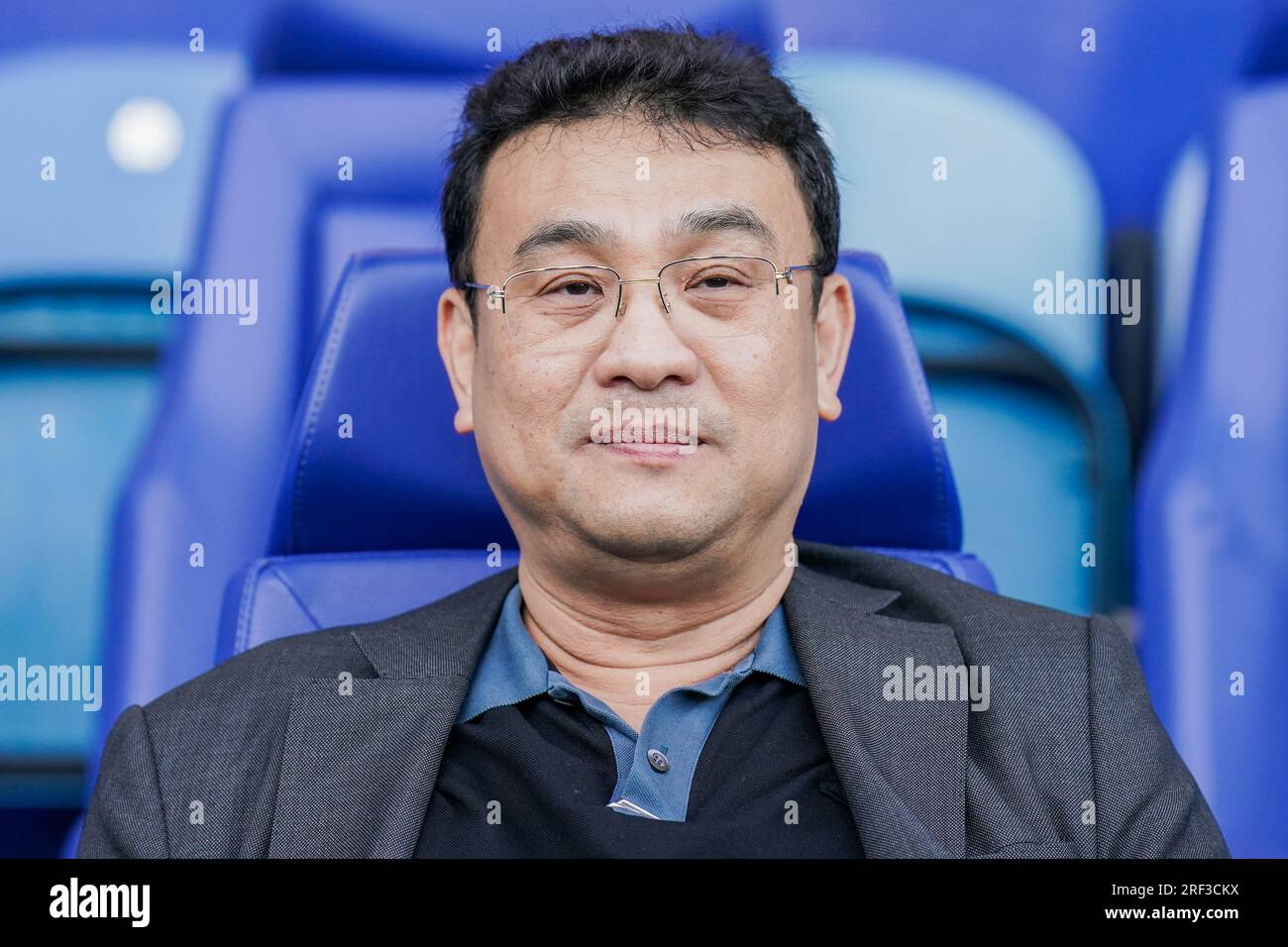 Sheffield, UK. 29th July, 2023. Sheffield Wednesday Owner Dejphon Chansiri during the Sheffield Wednesday FC vs Luton Town FC at Hillsborough Stadium, Sheffield, United Kingdom on 29 July 2023 Credit: Every Second Media/Alamy Live News Stock Photo