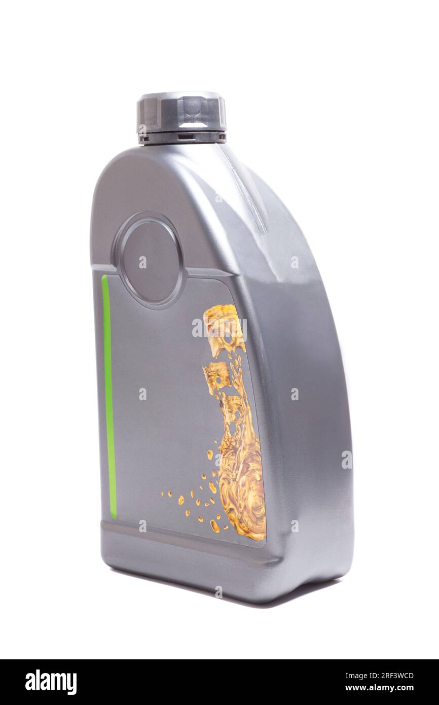 engine oil bottle isolated on white Stock Photo Alamy