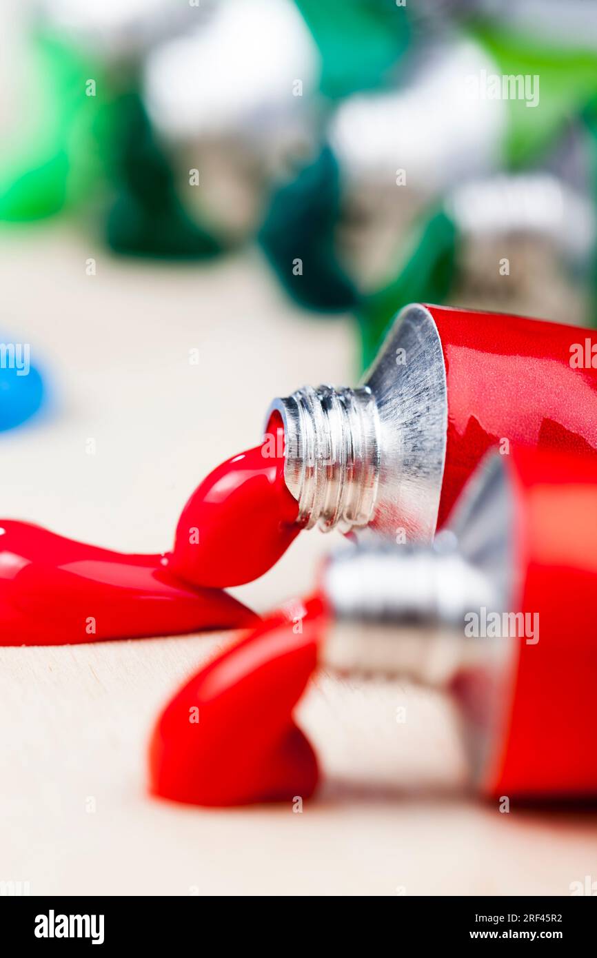 oil paints for creative drawing, the creative process of drawing by