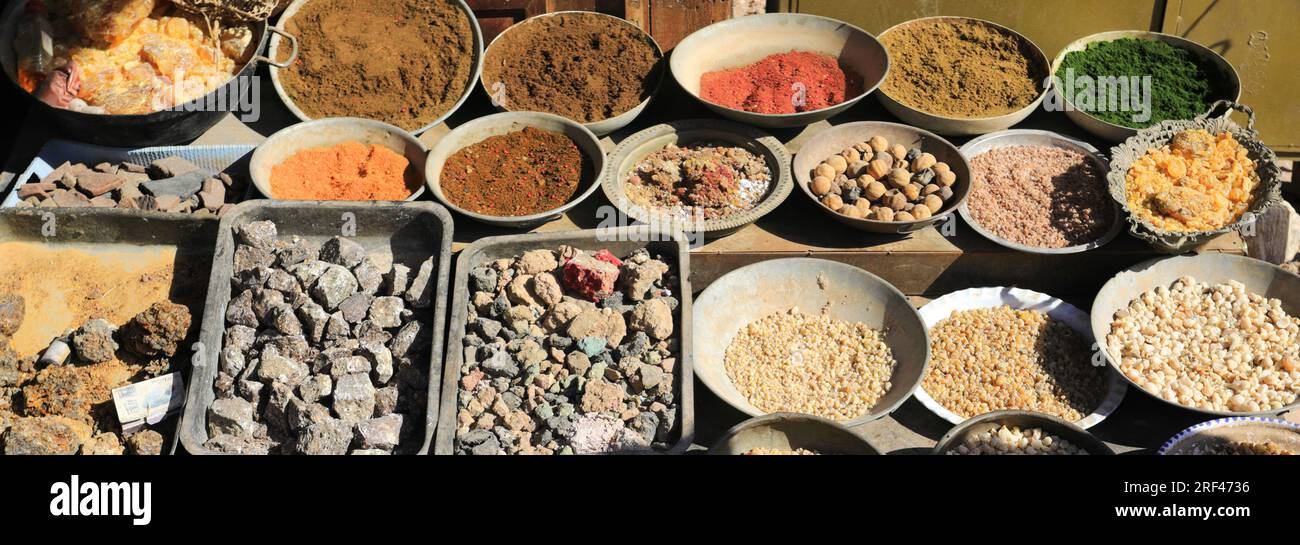 Bowls of Frankincense and Myrrh for sale at Petra city, UNESCO World Heritage Site, Wadi Musa