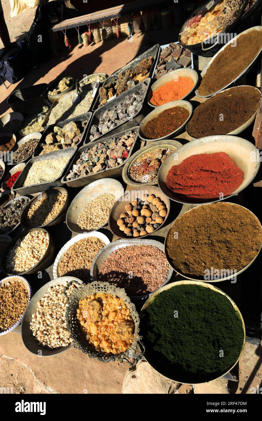 Bowls of Frankincense and Myrrh for sale at Petra city, UNESCO World Heritage Site, Wadi Musa