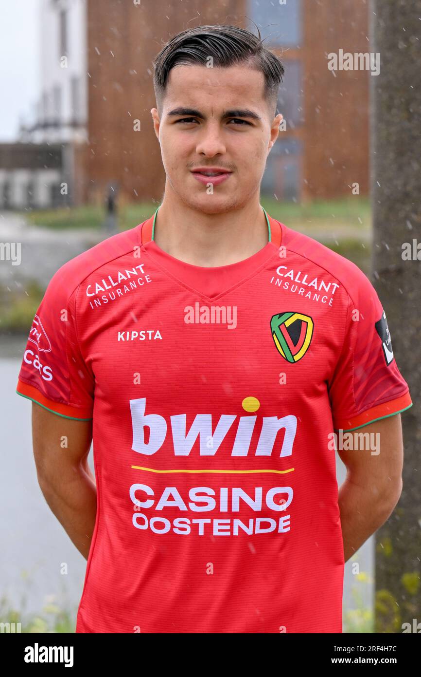 Oostende, Belgium. 31st July, 2023. Andy Musayev of Oostende pictured
