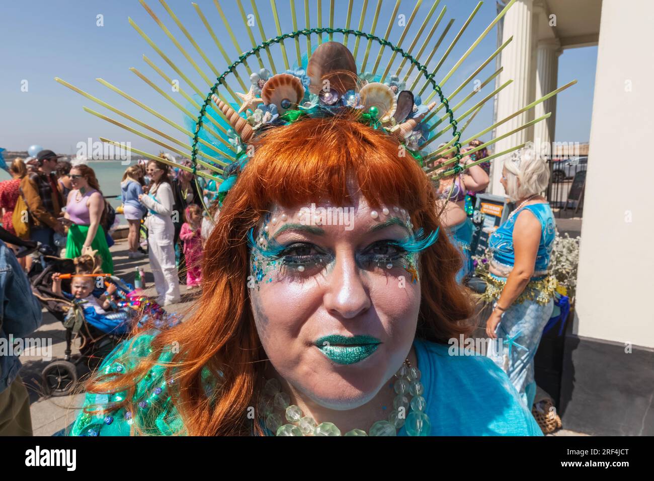 England, Kent, Margate, Margate Mermaid Festival aka Mergate, Women