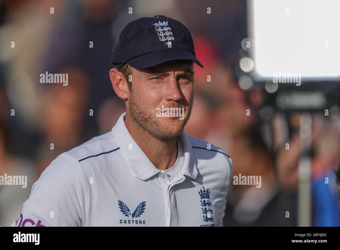 Stuart Broad of England after the game during the LV= Insurance Ashes ...