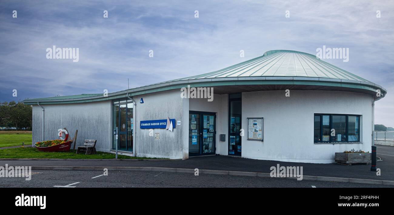 Harbour master's office in Stranraer, Dumfries and Galloway, Scotland. Stock Photo