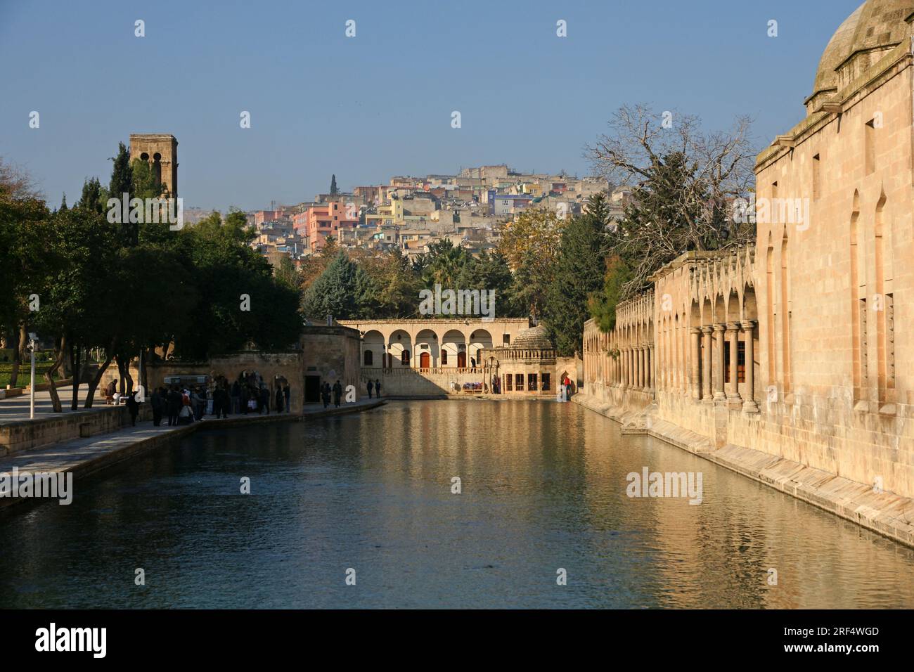 Located in Sanliurfa, Turkey, Lake Balikli is one of the most visited ...