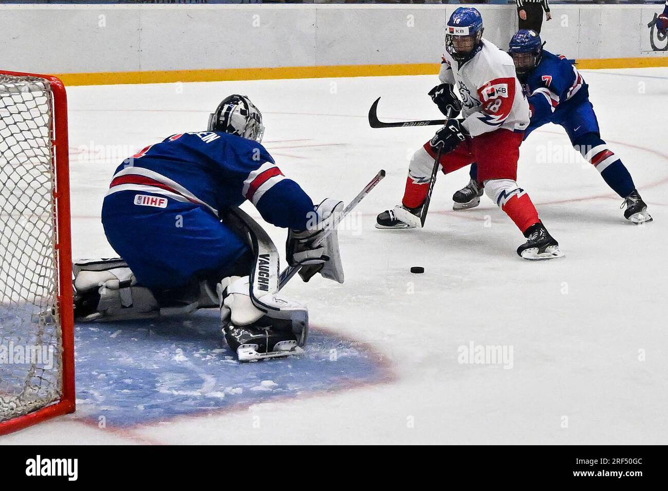 Breclav, Czech Republic. 31st July, 2023. Hlinka Gretzky Cup, annual
