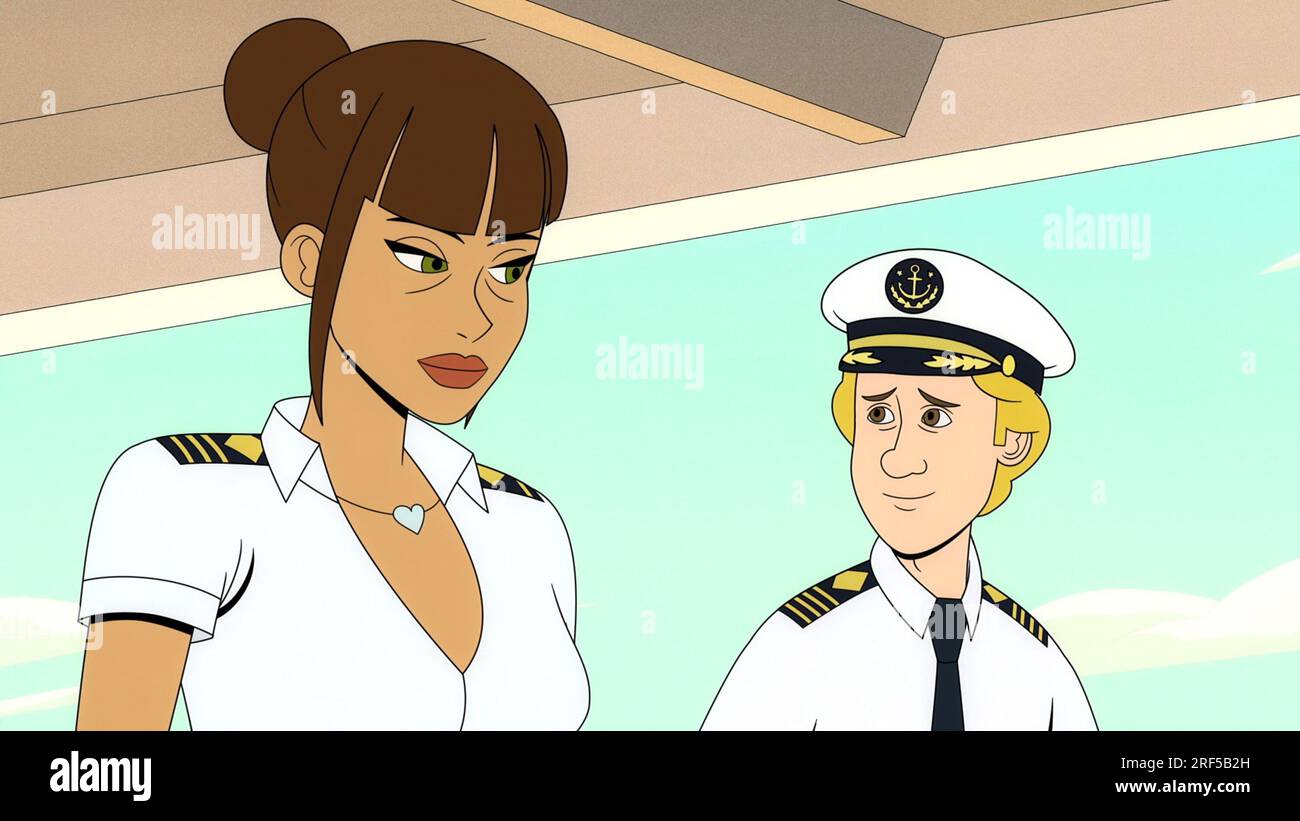 CAPTAIN FALL, from left: Liza Barrel (voice: Lesley-Ann Brandt