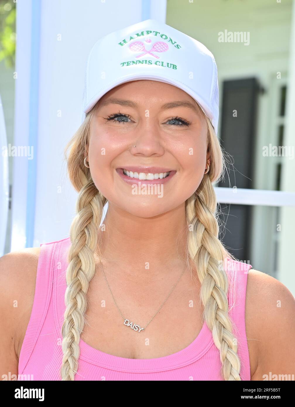 Franklin, USA. 31st July, 2023. RaeLynn with her Lainey Wilson Stanley  tumbler at the Folds of Honor Tennessee 3rd annual Celebrity Golf  Tournament held at The Governors Club on July 31, 2023