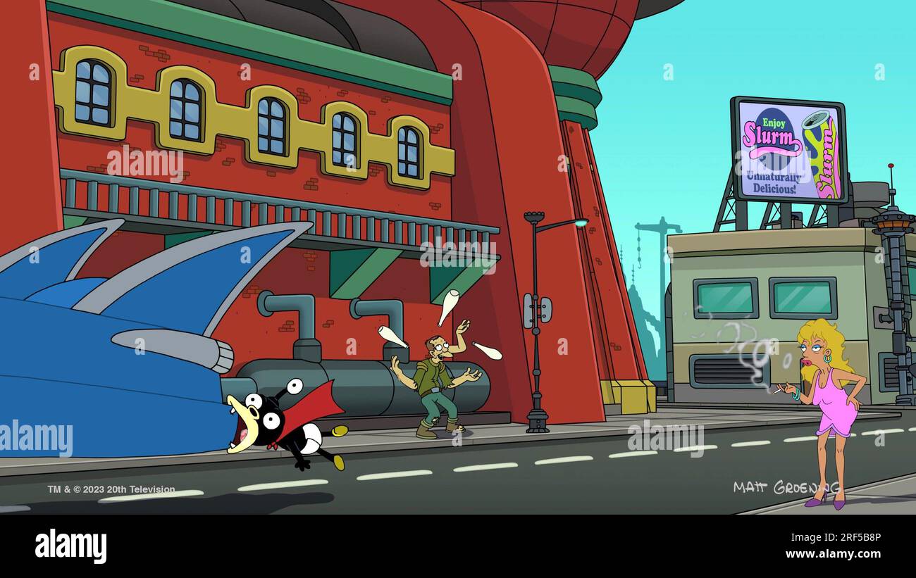 FUTURAMA, from left Lord Nibbler (voice Frank Welker), Raoul Inglis