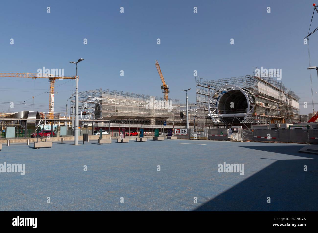 Geneva, Switzerland - 25 March 2022: The European Organization for Nuclear Research is a European research organization that operates the largest part Stock Photo