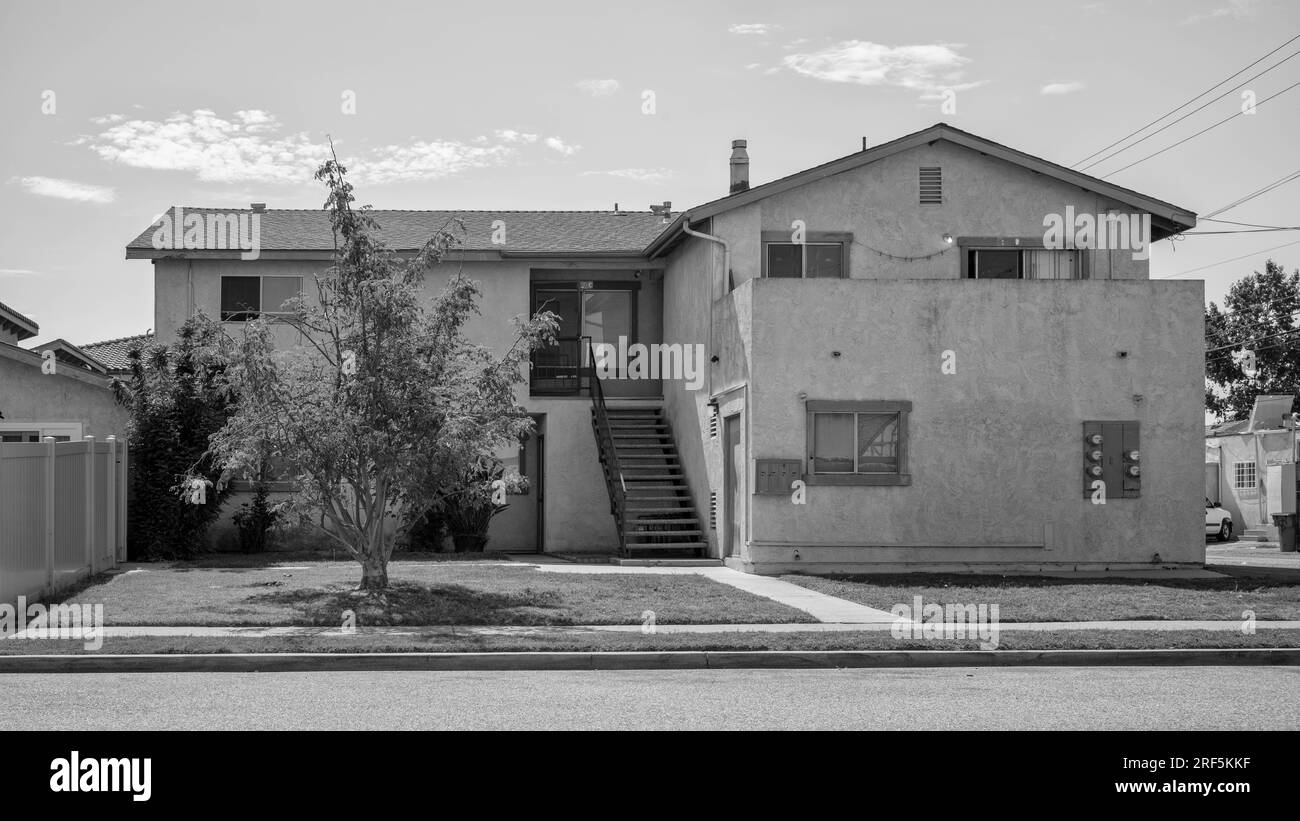 Southern California housing, Westminster, California Stock Photo Alamy