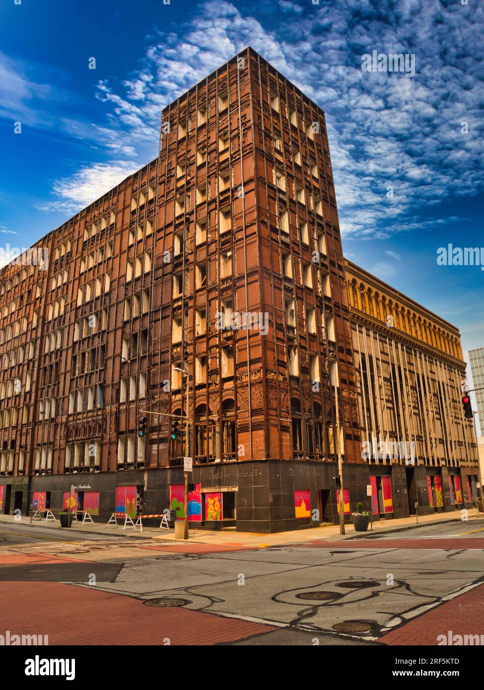 The Nasby Building a high-rise building located at 605 Madison Avenue in Downtown Toledo Ohio USA 2023 Stock Photo
