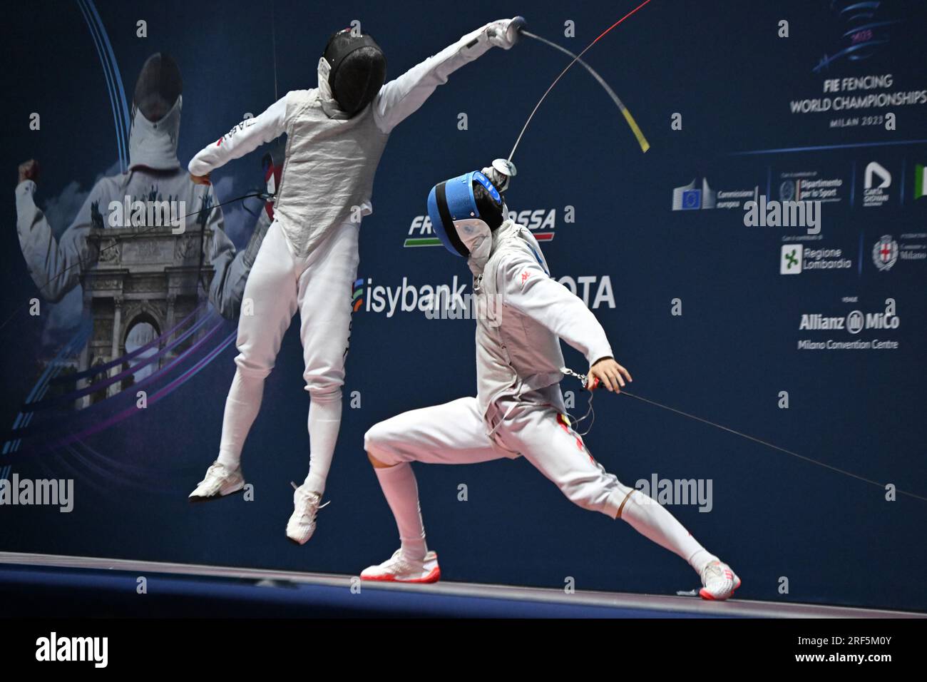 Kyosuke Matsuyama of Japan during the 2023 FIE Fencing World