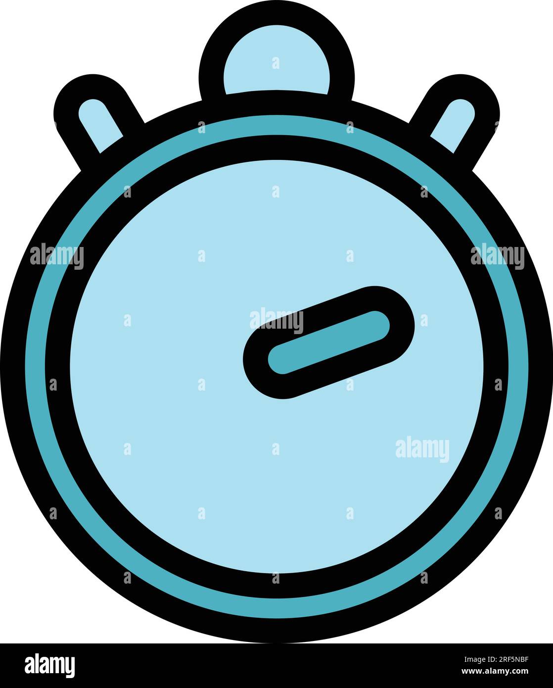 Classic stopwatch icon outline vector. Duration time. Calendar digital ...