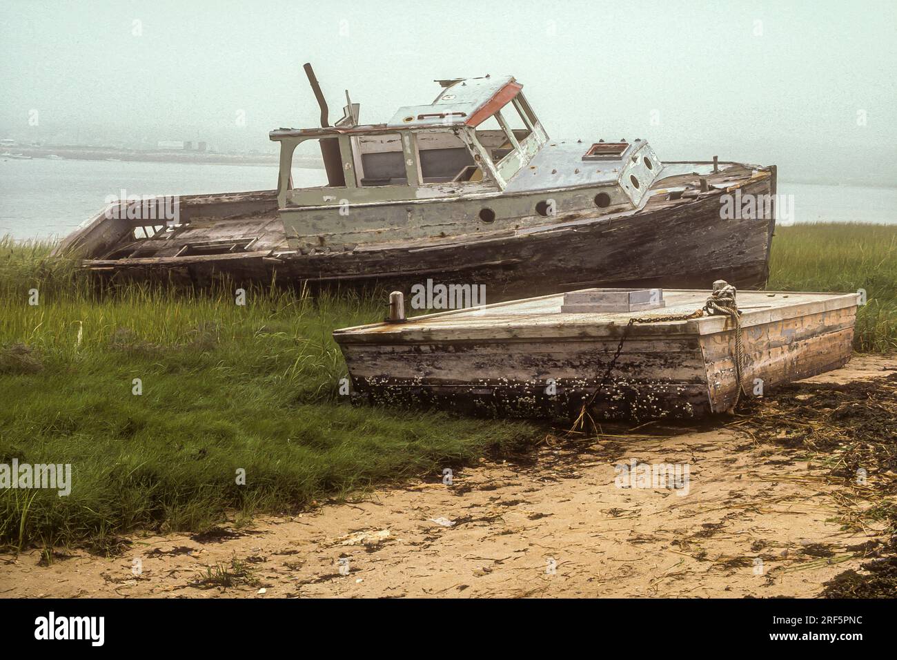 https://c8.alamy.com/comp/2RF5PNC/an-old-fishing-boat-beached-on-shore-on-cape-cod-2RF5PNC.jpg