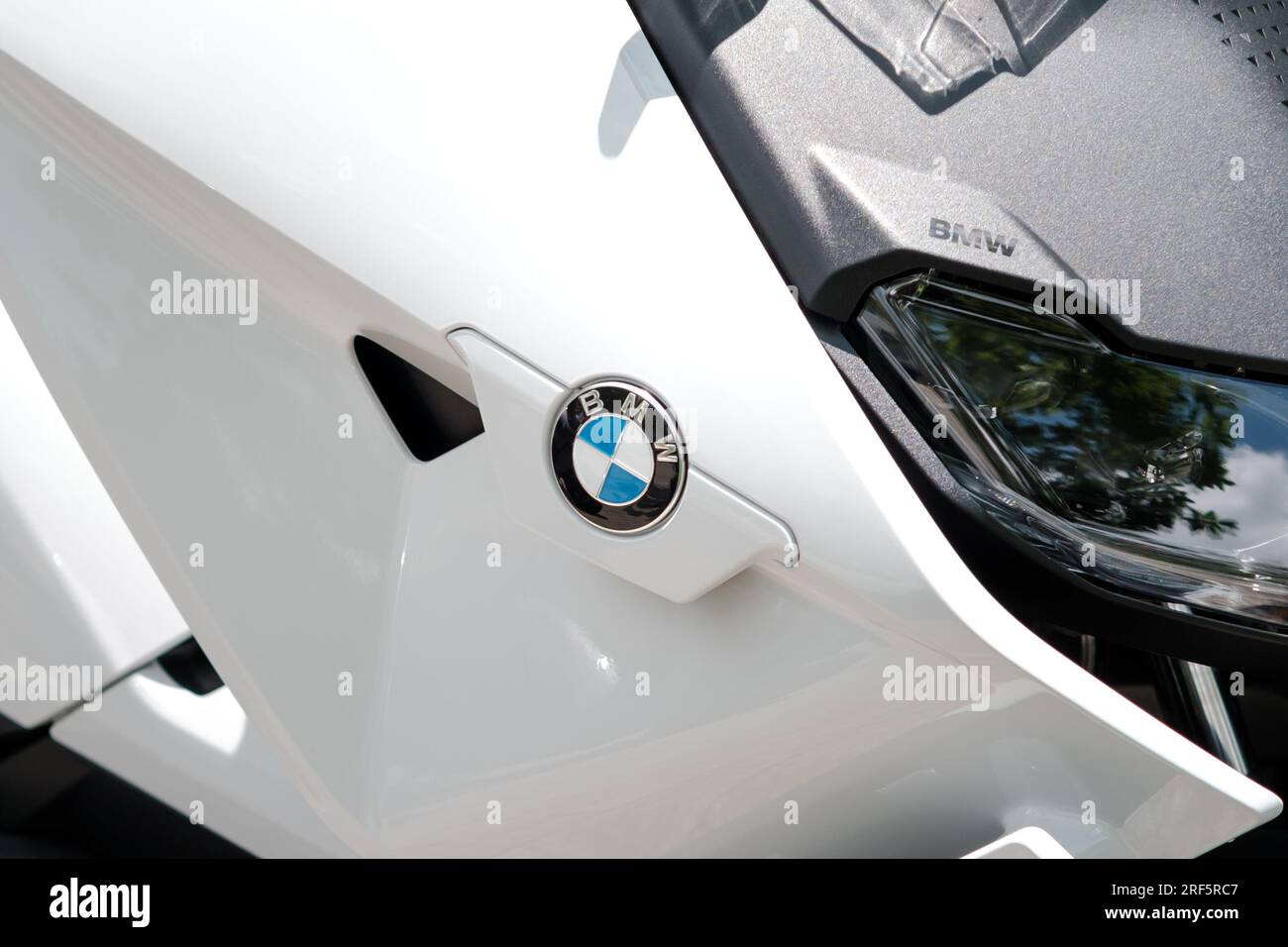 HCMC, VN - Aug 2023. Closeup of BMW CE04 for editorial use Stock Photo