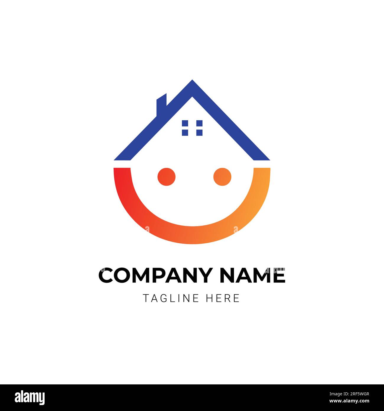 modern real estate logo design template Stock Vector Image & Art - Alamy