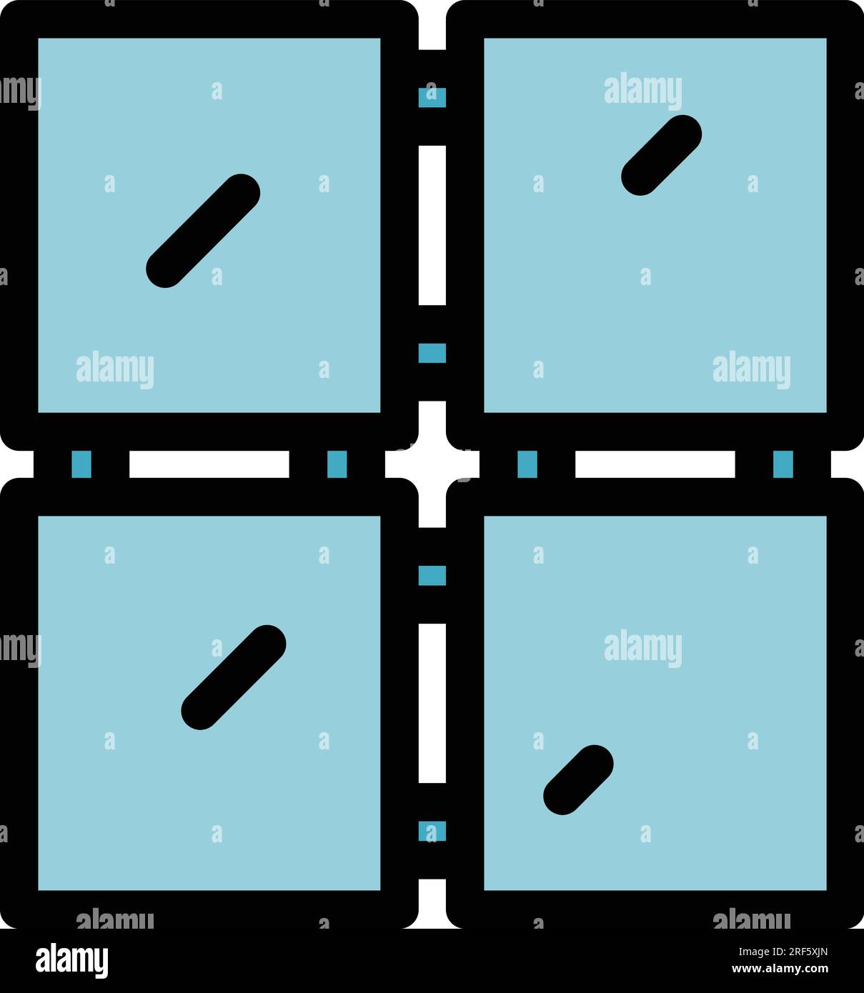 Construction drywall icon outline vector. Plaster wall. Paint home