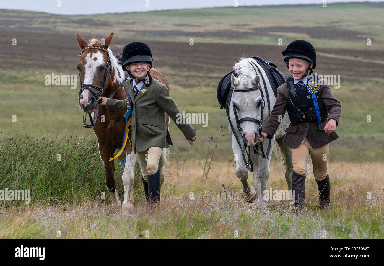 Lauder, Scottish Borders, Berwickshire, UK. 31st July, 2023. A week of ...