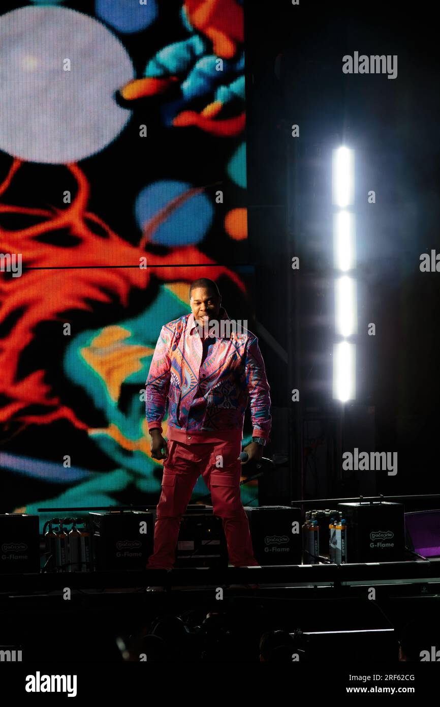 Toronto, Canada. 31st July, 2023. Busta Rhymes perform on stage in ...