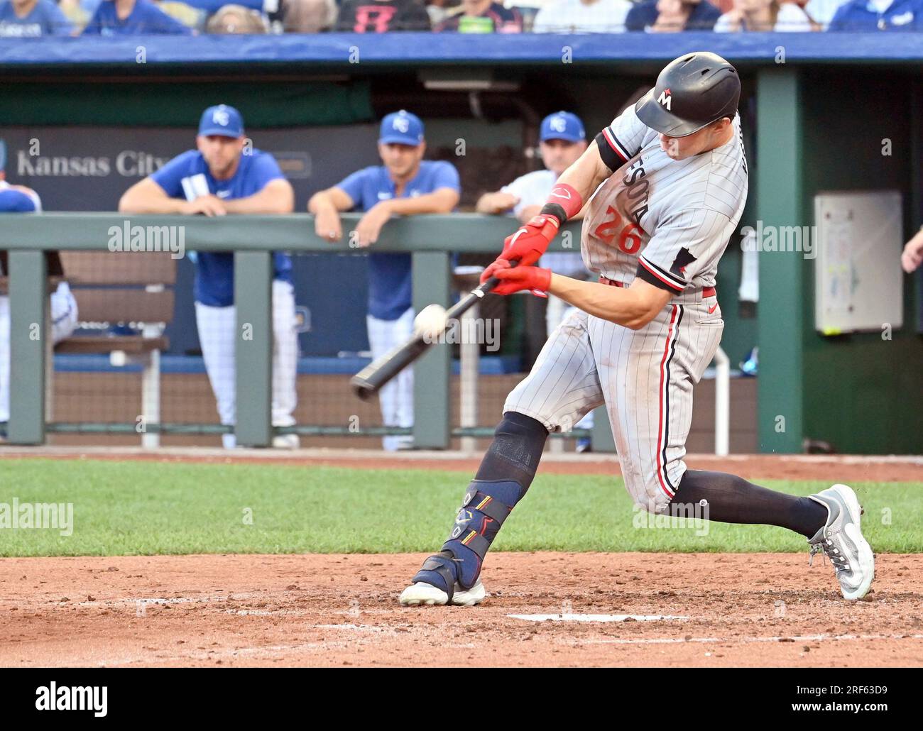 KANSAS CITY, MO - JULY 29: Minnesota Twins right fielder Max